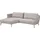 Schöner Wohnen SCHÖNER WOHNEN-Kollektion Ecksofa Pearl - 5 Jahre Hersteller-Garantie, auch in Bouclé L-Form, Maße (B/H/T): 270/71/160 cm, Füße aus Massivholz silberfarben