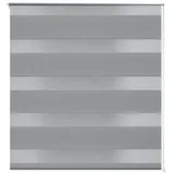 vidaXL Doppelrollo 120 x 230 cm grau