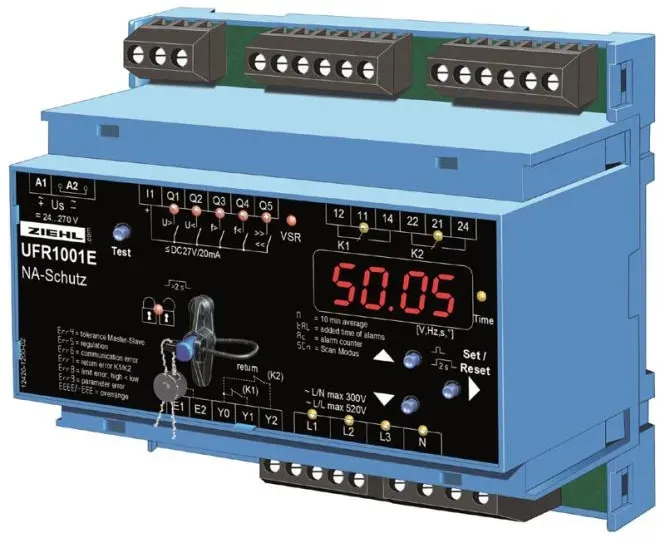 ZIEHL Netz- und Anlagenschutz Typ UFR1001E