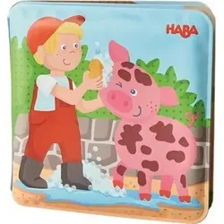 HABA 304707 Badebuch Waschtag Schwein&Kuh