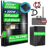 1000W/800W Balkonkraftwerk mit Speicher Komplettset 2,56kWh Marstek Jupiter C Speicher inkl. 800W integrietem Wechselrichter | Plug and Play Smart ...