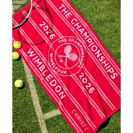 Christy Wimbledon Badetuch 133 x 70 cm rot