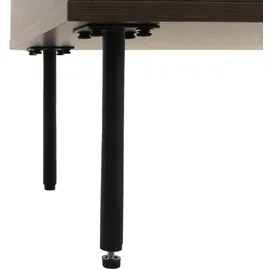 Mendler Nachtschrank HWC-N78 50 x 40 x 50 cm Dunkelbraun