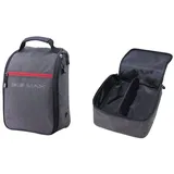 Big MAX Shoe Bag - Golfschuhtasche (Storm/Charcoal/Red)