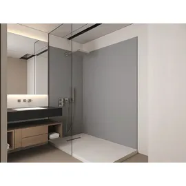vente-unique Wandpaneele Dusche Grau 2 St. 90 x 120 x 210 cm