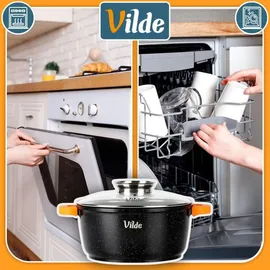 VILDE Kochtopf 24 cm rund
