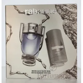 Paco Rabanne Invictus Eau de Toilette 100 ml + Deo Stick 75 ml Geschenkset 2