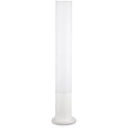 Ideal Lux Outdoor Stehleuchte EDO OUTDOOR ROUND, IP44, Höhe 80cm, GX53 max. 15W, Weiß IDEA-135755
