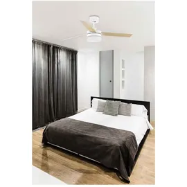 FARO Barcelona 132 cm Deckenventilator Weiß