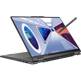 Lenovo Yoga 7i, Convertible, mit 14 Zoll Display, Intel® CoreTM i5 i5-1340P Prozessor, 16 GB RAM, 512 SSD, Iris® Xe, Storm Grey, Windows 11 Home (64 Bit)