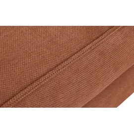 Lounge Collection Eckcouch Flachgewebe 2-Sitzer Braun