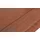 Lounge Collection Eckcouch Flachgewebe 2-Sitzer Braun