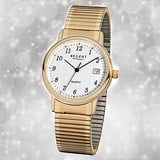 Regent Herrenuhr gold Elegant Quarz Analoguhr URF707