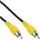 InLine Cinch Kabel  RCA(M) - RCA(M) 5,0 m gelb