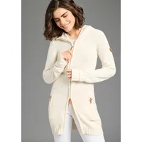 KangaROOS Kapuzenstrickjacke beige 32/34