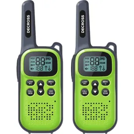 decross DC44 Grün 2er-Set DC4412103302000 PMR-Handfunkgerät