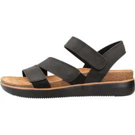 SKECHERS Damen Erhöhter Komfort Sandale, Schwarz, 40 EU