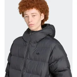 adidas Originals Trefoil gefütterte Winterjacke Herren, Pufferjacken schwarz L