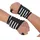 Endless Endlos dehnbares Armband mit Daumenschlaufe | Schwarz | Material: Nylon und Polyester | Für Gewichtheben, Powerlifting, Bodybuilding, Krafttraining & Crossfit | Einheitsgröße | Für Männer und Frauen