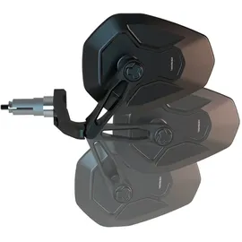 Highsider Pro Ventura-RS Force-Evo Rückspiegel Lenkerendspiegel Schwarz