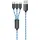 2Go 3in1 USB Kabel blau Micro-USB,Lightning,USB-C 1,5m Multimedia-Technik Ladegerät