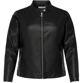 ONLY CARMAKOMA Damen Kunstlederjacke Curvy 48Black | 48