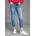 7/8 JOGG-DENIM weites Bein mit Used-Waschung hohe Leibhöhe 7/8-Länge 42 N-Gr 97869403-42 N-Gr