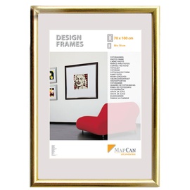 The Wall - the art of framing AG Kunststoff Bilderrahmen Design Frames gold, 40 x 50 cm