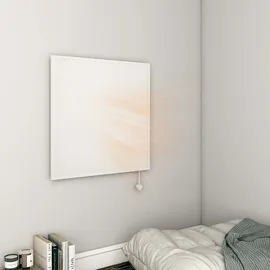 Wiltec Infrarotheizung 350 Watt, energieeffizienter Heizkörper, Wandmontage Elektroheizung, Heizpaneel, IR Heizung