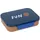Lässig Brotdose Kinder - Bento Lunchbox Little Gang Smile navy