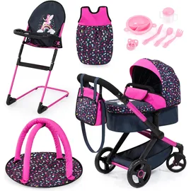 Bayer Kombi-Puppenwagen Xeo Deluxe Set