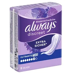 always Slipeinlagen discreet Extra Sicher Ultimate Tag , 8 St.