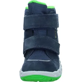 superfit Leder-Boots Icebird in Dunkelblau/ Grün | Gr.: 28 EU