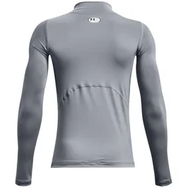Under Armour HeatGear Armour Mock langarm Trainingsshirt grau L
