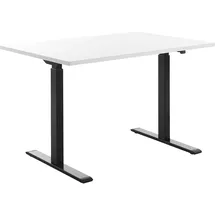 TOPSTAR Schreibtisch E-Table schwarz / Weiß
