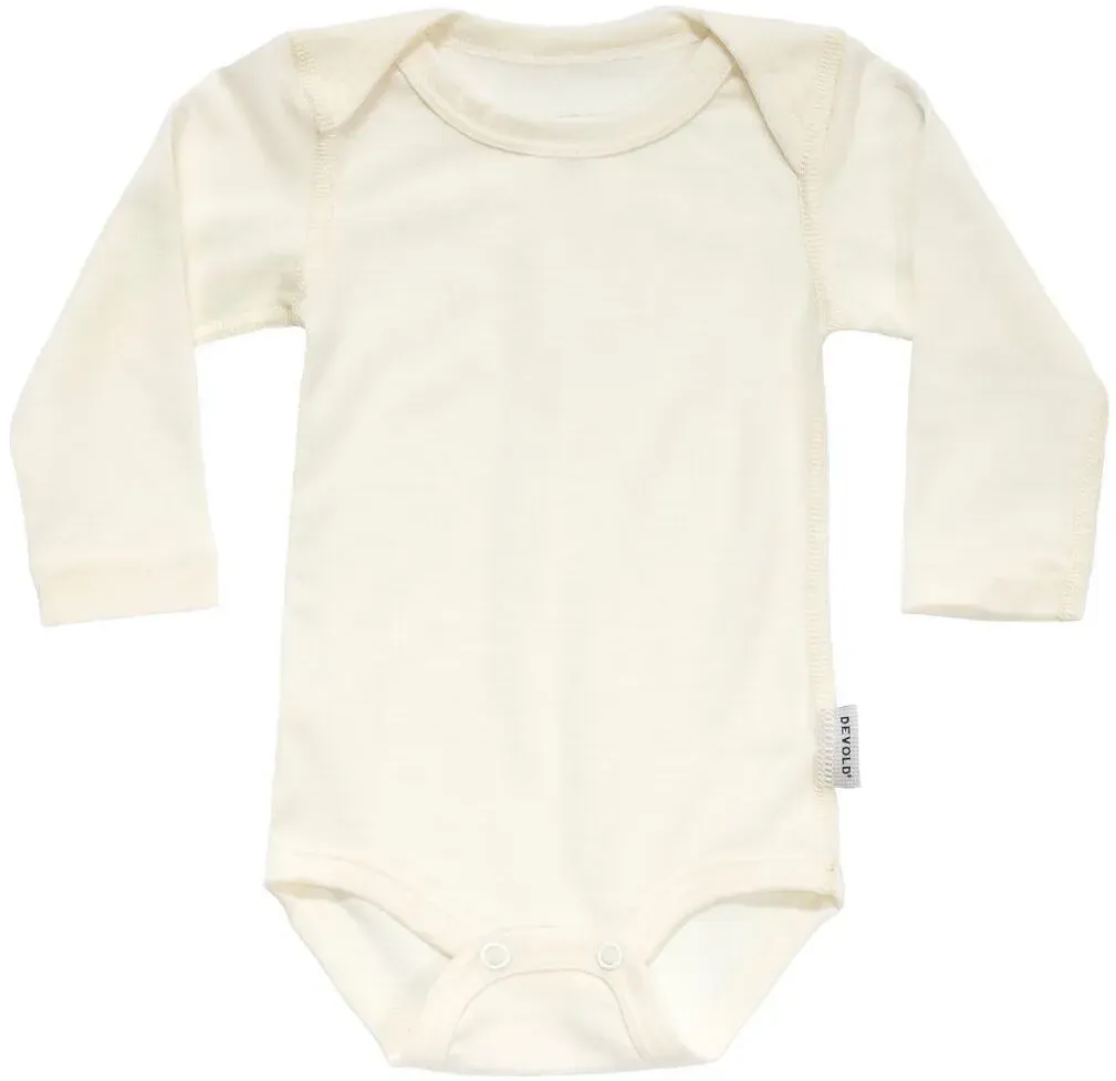 Devold of Norway Breeze Merino Body Baby offwhite (000A-clothing) 56