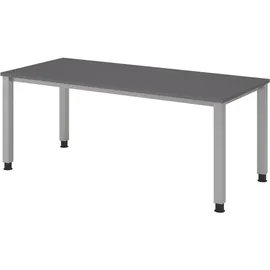 bümö Schreibtisch Serie-Q Graphit grau