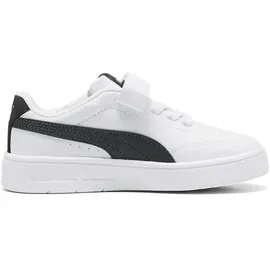 Puma Court Classic Clean Kids Black/White 32