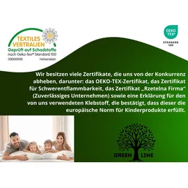 marpur TOP5 Matratzentopper Kokosauflage 200 x 200 cm mehrfarbig