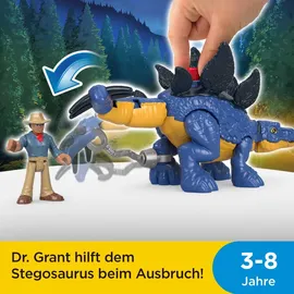 Imaginext Jurassic World Stegosaurus & Dr. Grant Figurenset