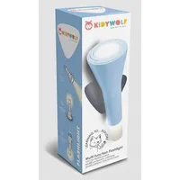 KIDYWOLF Taschenlampe 3in1 blau