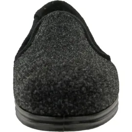 ROHDE Herren Hausschuh Slipper geschlossen Weite G 1/2 Lillestrom 2603, Größe:44 EU, Farbe:Schwarz - 44