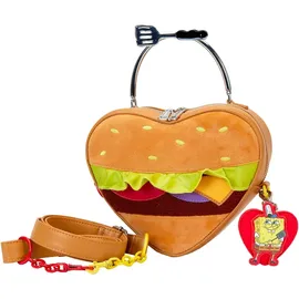 Loungefly Nickelodeon Spongebob Krabby Patty Plush Crossbody Bag - Einheitsgröße