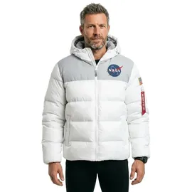 Alpha Industries HP NASA Bomberjacke weiß M