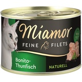 Miamor Feine Filets Naturelle Bonito-Thunfisch
