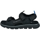 BUGATTI Herren Creek Sandal, schwarz, 43 EU