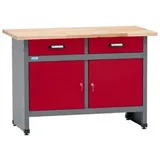 KÜPPER Werkbank, BxHxL: 120x84x60 cm - rot