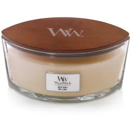 Woodwick Duftkerze White Honey 454 g beige