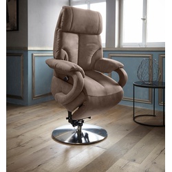 TV-Sessel SIT&MORE „Invito“ Sessel Gr. Luxus-Microfaser, 2-motorig-mit Aufstehhilfe, Aufstehhilfe, B/H/T: 80 cm x 115 cm x 80 cm, grau (taupe) Fernsehsessel und TV-Sessel in Größe L, wahlweise mit Motor Aufstehhilfe