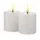 Sirius Home Sille Mini LED-Kerze 6,5 cm weiß 2 St.